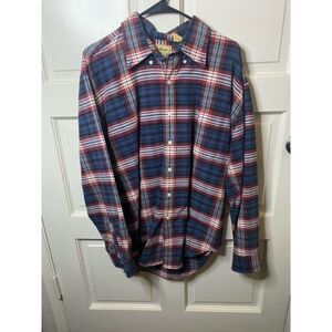 L.L. Bean Mens LS Button Down Size L